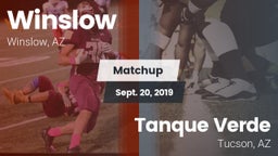 Matchup: Winslow vs. Tanque Verde  2019