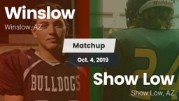 Matchup: Winslow vs. Show Low  2019
