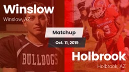 Matchup: Winslow vs. Holbrook  2019
