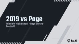 Winslow football highlights 2019 vs Page 