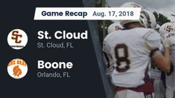 Recap: St. Cloud  vs. Boone  2018