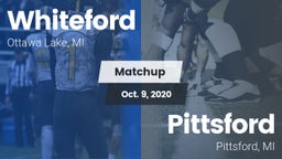 Matchup: Whiteford vs. Pittsford  2020