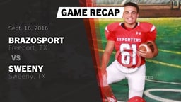 Recap: Brazosport  vs. Sweeny  2016