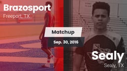 Matchup: Brazosport High vs. Sealy  2016