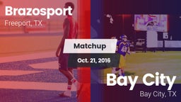 Matchup: Brazosport High vs. Bay City  2016