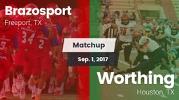 Matchup: Brazosport High vs. Worthing  2017