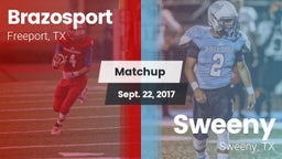 Matchup: Brazosport High vs. Sweeny  2017