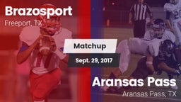 Matchup: Brazosport High vs. Aransas Pass  2017