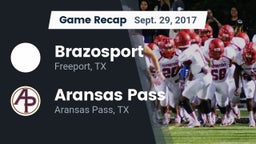 Recap: Brazosport  vs. Aransas Pass  2017