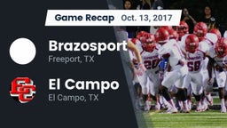 Recap: Brazosport  vs. El Campo  2017