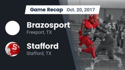 Recap: Brazosport  vs. Stafford  2017