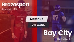 Matchup: Brazosport High vs. Bay City  2017