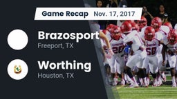 Recap: Brazosport  vs. Worthing  2017