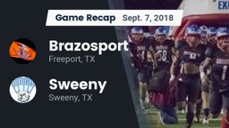 Recap: Brazosport  vs. Sweeny  2018