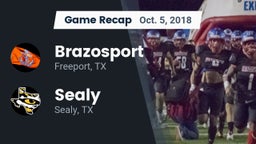 Recap: Brazosport  vs. Sealy  2018