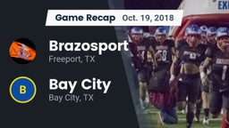 Recap: Brazosport  vs. Bay City  2018