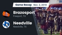 Recap: Brazosport  vs. Needville  2018