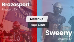 Matchup: Brazosport High vs. Sweeny  2019