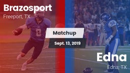 Matchup: Brazosport High vs. Edna  2019