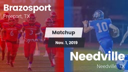 Matchup: Brazosport High vs. Needville  2019