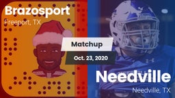 Matchup: Brazosport High vs. Needville  2020