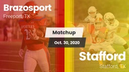 Matchup: Brazosport High vs. Stafford  2020