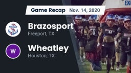 Recap: Brazosport  vs. Wheatley  2020