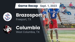 Recap: Brazosport  vs. Columbia  2023