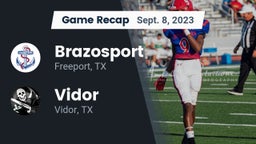 Recap: Brazosport  vs. Vidor  2023