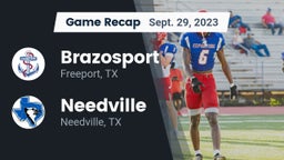 Recap: Brazosport  vs. Needville  2023