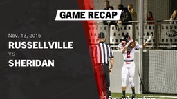 Recap: Russellville  vs. Sheridan  2015