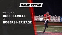 Recap: Russellville  vs. Rogers Heritage  2015