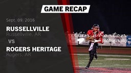 Recap: Russellville  vs. Rogers Heritage  2016