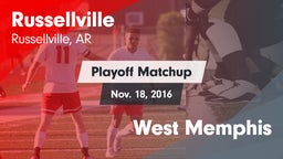 Matchup: Russellville vs. West Memphis 2016