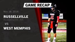Recap: Russellville  vs. West Memphis 2016