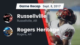 Recap: Russellville  vs. Rogers Heritage  2017