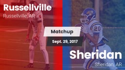 Matchup: Russellville vs. Sheridan  2017