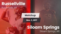 Matchup: Russellville vs. Siloam Springs  2017