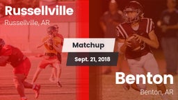 Matchup: Russellville vs. Benton  2018