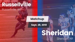 Matchup: Russellville vs. Sheridan  2018