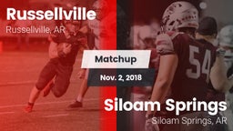 Matchup: Russellville vs. Siloam Springs  2018