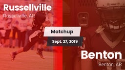 Matchup: Russellville vs. Benton  2019