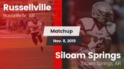Matchup: Russellville vs. Siloam Springs  2019