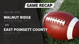 Recap: Walnut Ridge  vs. East Poinsett County  2016