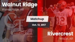 Matchup: Walnut Ridge vs. Rivercrest  2017