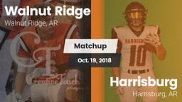 Matchup: Walnut Ridge vs. Harrisburg  2018