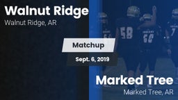 Matchup: Walnut Ridge vs. Marked Tree  2019