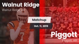 Matchup: Walnut Ridge vs. Piggott  2019
