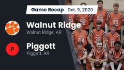 Recap: Walnut Ridge  vs. Piggott  2020