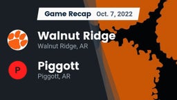 Recap: Walnut Ridge  vs. Piggott  2022